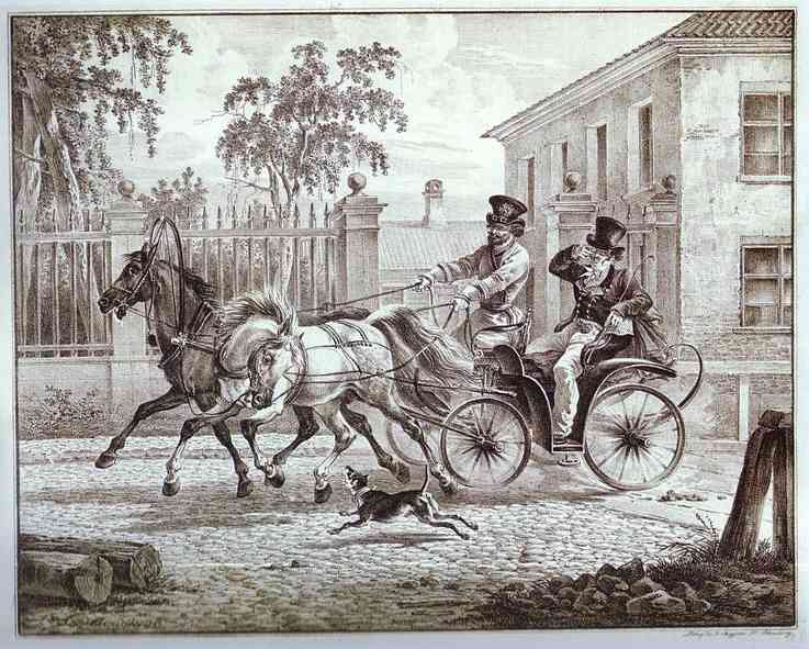 Town Carriage (Droshky)
