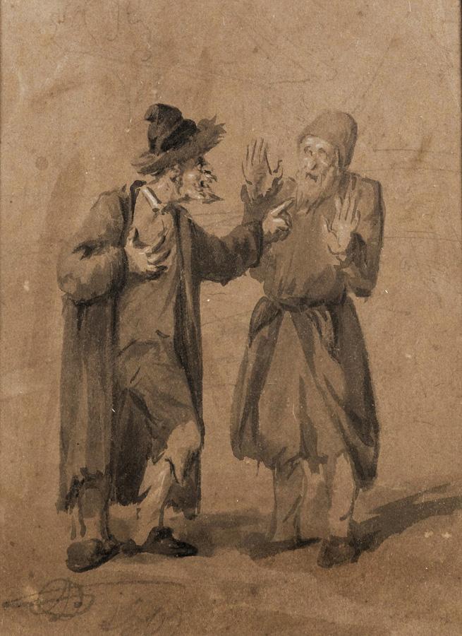 Two Jews Quarrelling