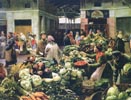 Vegetable Market in the Iron Gate Square in Warsaw