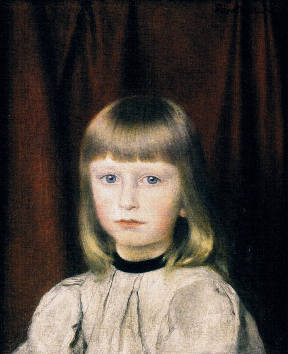 Portrait of Henryk Jasienski as a Child