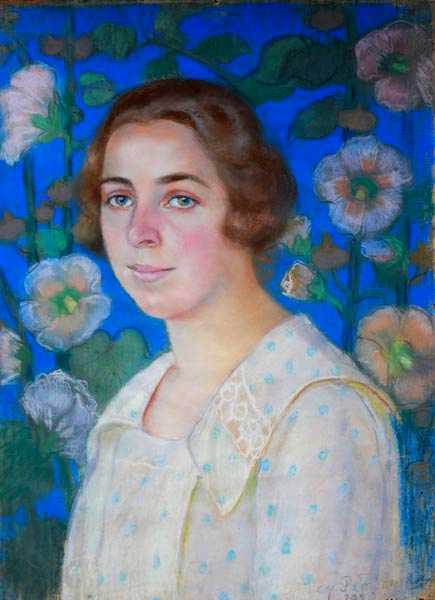 Dziewczyna na tle malw. Portret Marii Łęgowiak