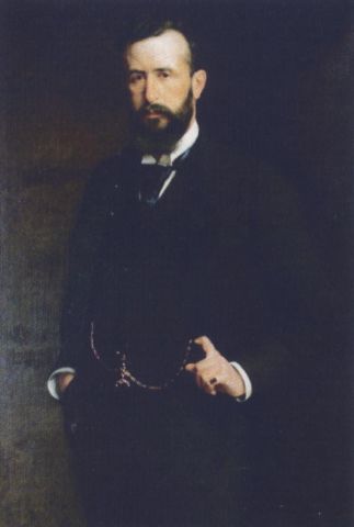 Portrait of Theodor Herzl