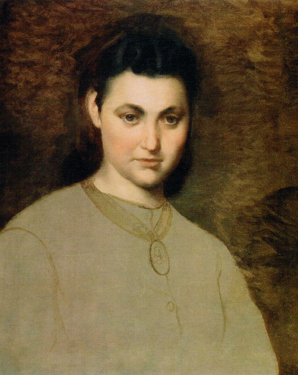 Portrait of a Girl with a Medallion