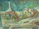 Still Life with a Bowl, Carafe and Fruit
