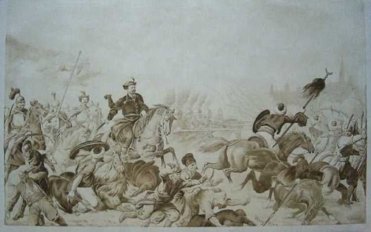 John III Sobieski at the Battle of Vienna