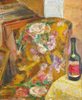 Still Life with Flowers and a Bottle