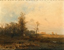 Autumnal Landscape in the Evening