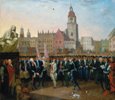 Kosciuszko Taking the Oath at the Main Square in Cracow