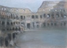 Colosseum w wietle ksiyca