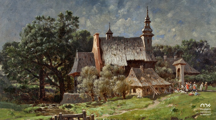Krajobraz wiejski w Krakowskiem
