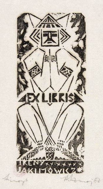 Ex Libris of Irena Jakimowicz