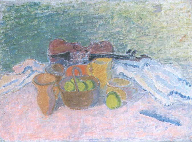 Still Life with the Violin