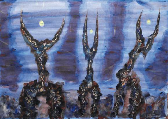 Homage to Karol Szymanowski, painting VI
