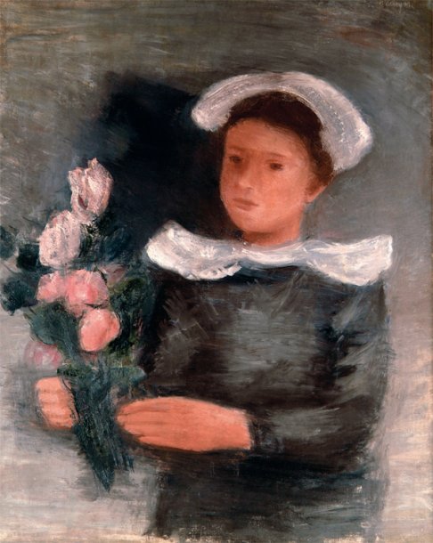 Breton Woman with Roses