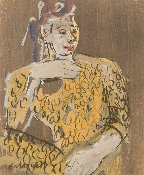 Woman in a Yellow Dress