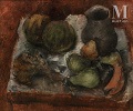 Still Life with a Jug, Grapes and Apples