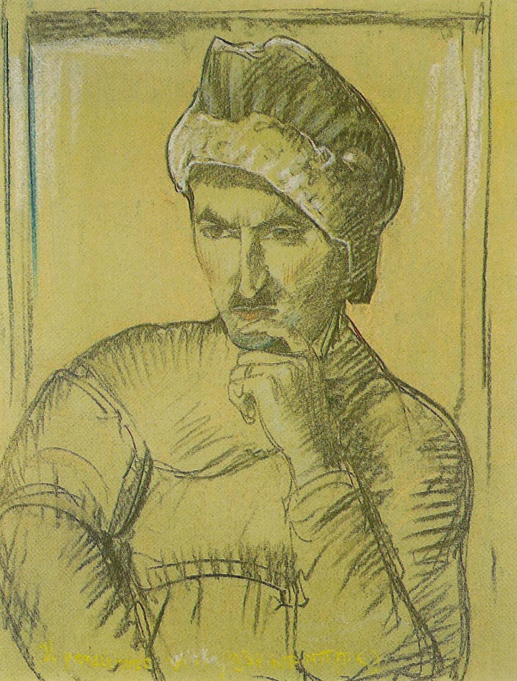 Portret Jana Józefa Głogowskiego - Il pensieroso