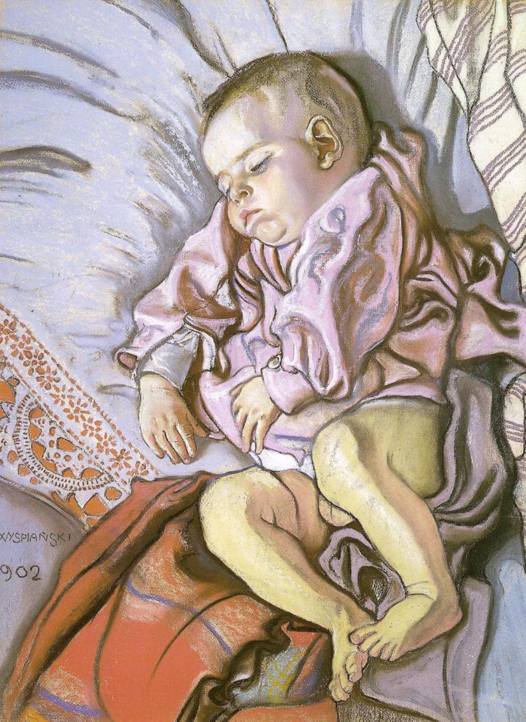 Sleeping Stas, the Artist's Son