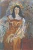 Portrait of Honorata Leszczynska as Katharina in Shakespeare's 