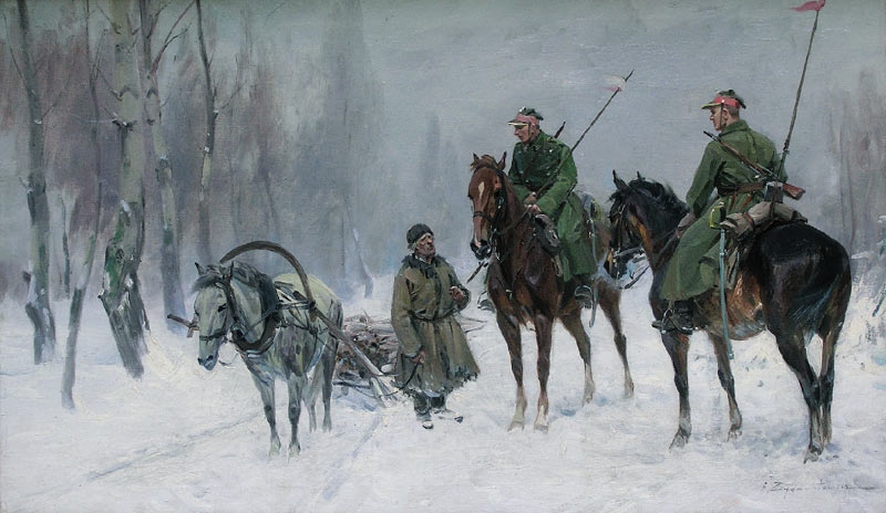 Patrol kawalerii polskiej